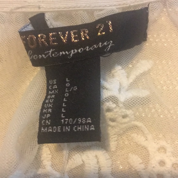 Forever 21 Lace Blouse - Picture 5 of 7